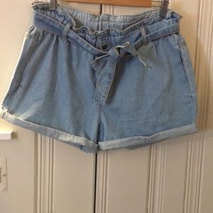 COMFY JEAN SHORTS ELASTIC BAND